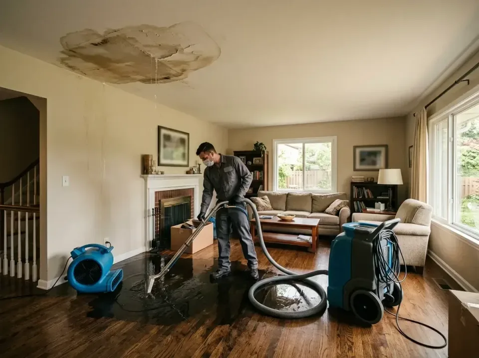 attic-pipe-burst-ceiling-drip-008 — frequently asked questions, Water Damage Restoration & Carpet Care in Lincolnwood, IL